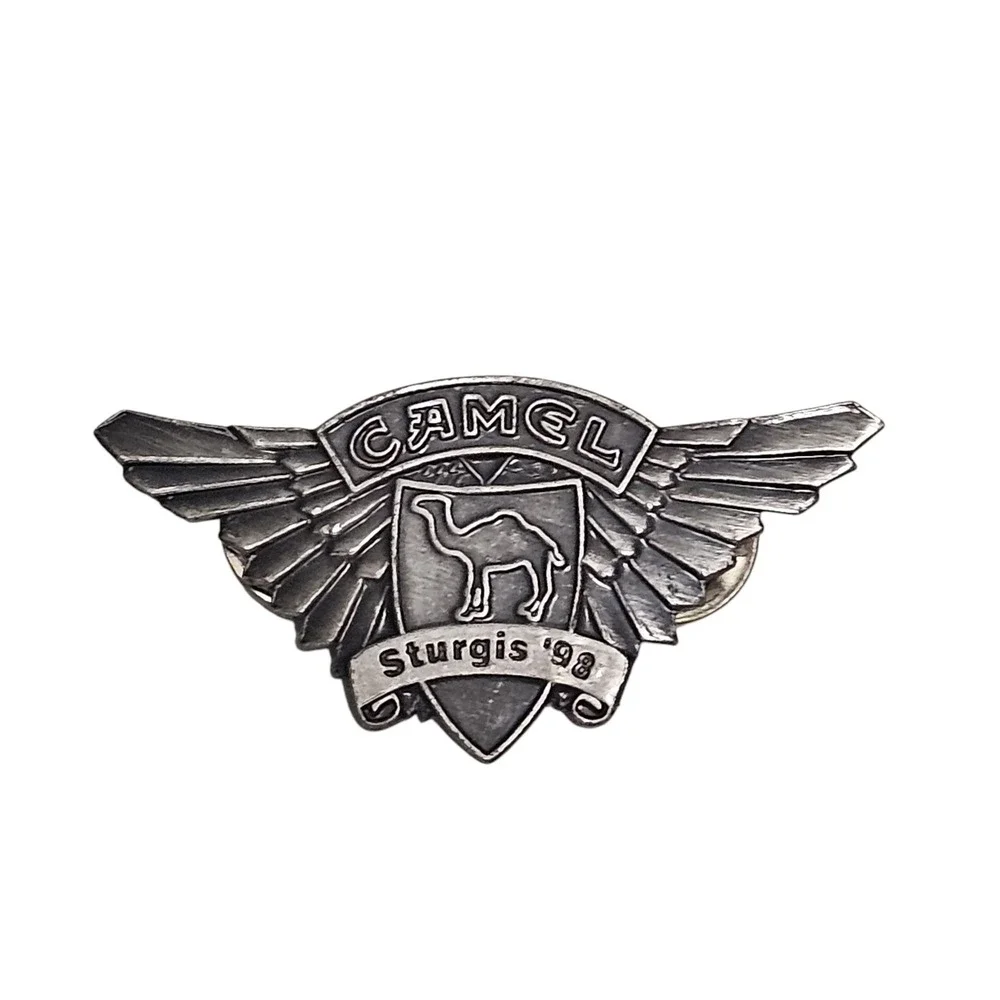 Camel Sturgis '98 Motorcycle Rally‎ Pin Badge Biker Lapel